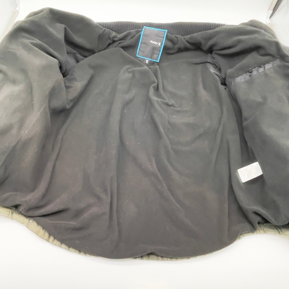 Hurley Mens Quilted Jacket Size‎ M Utility Military Skate Outdoor Grunge Street - Picture 11 of 16